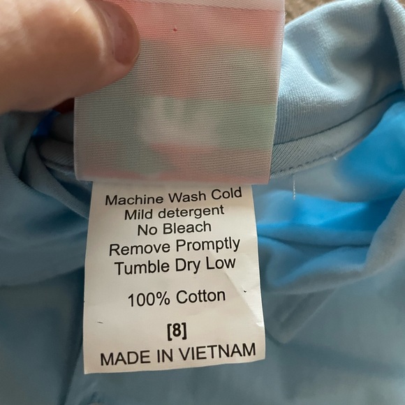 Shrimp & Grits Kids Boys Collared Polo Top - Picture 3 of 3